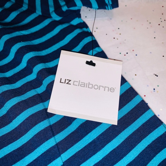 NWT Liz Claiborne Spring/Summer lightweight Tshirt - Picture 5 of 6
